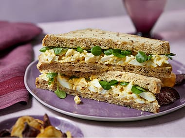 Made Without Wheat egg and cress sandwich