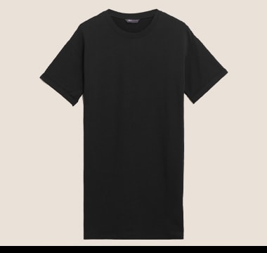 Women’s Autograph black plissé dress