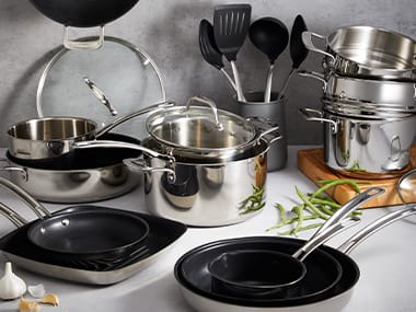 A selection of M&S cookware
