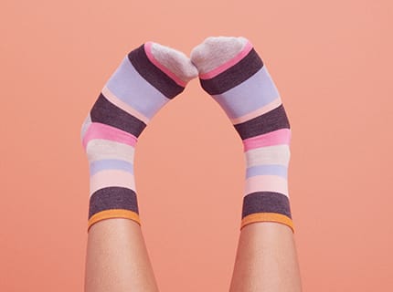 Striped socks