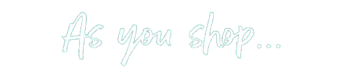 As you shop…