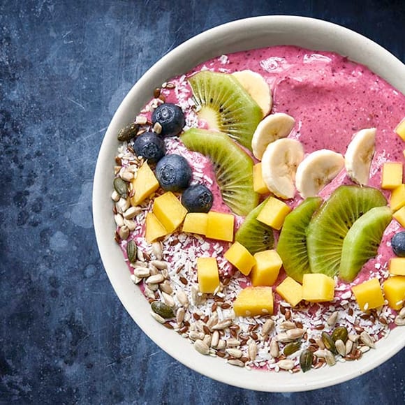 M&S breakfast bowl filled with foods good for your gut