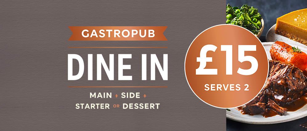 Gastropub dine in