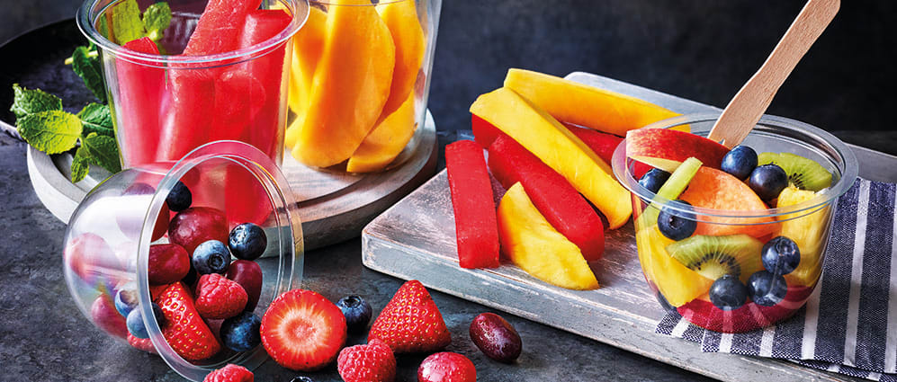 Eat Well fruit pots