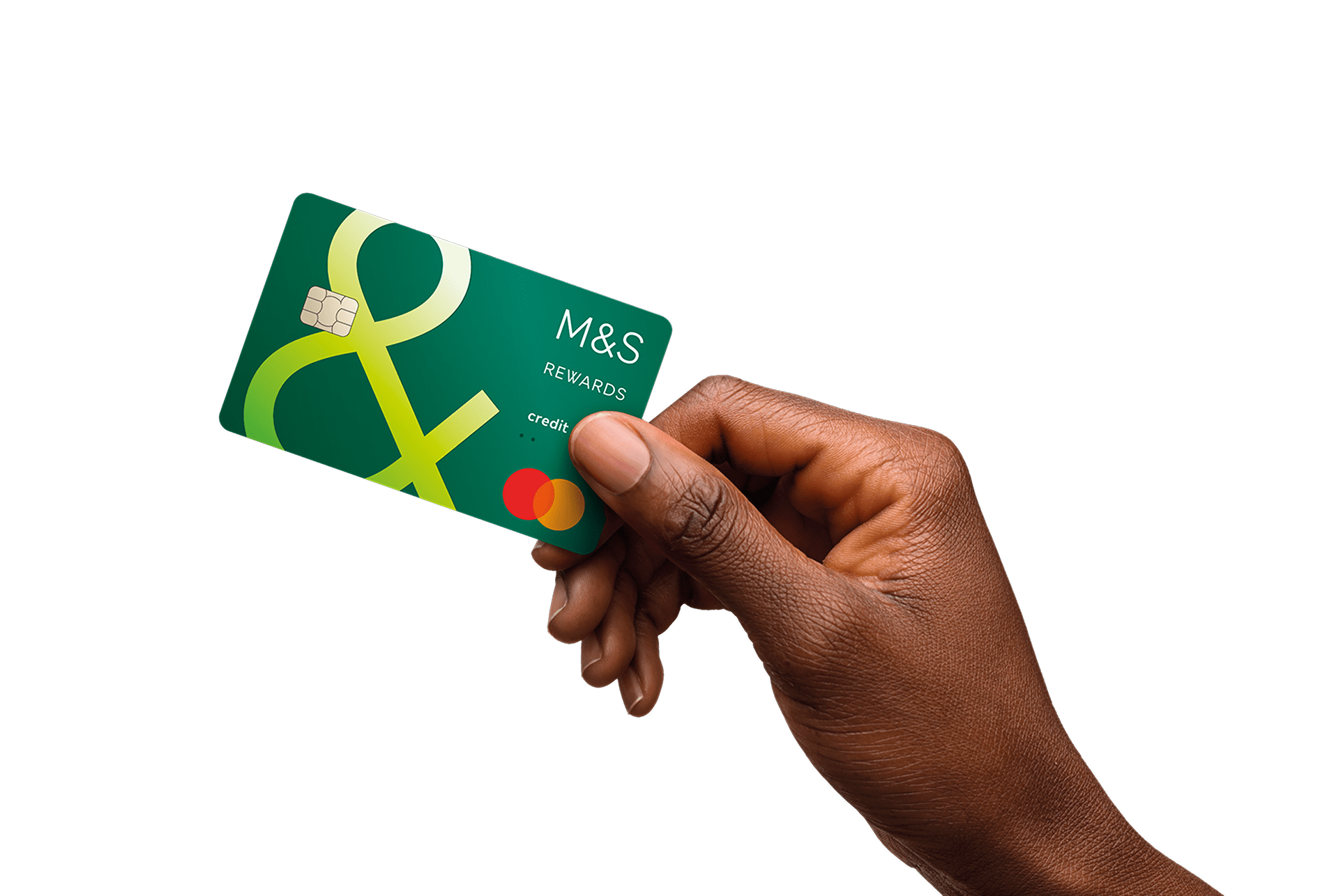 reward card in hand