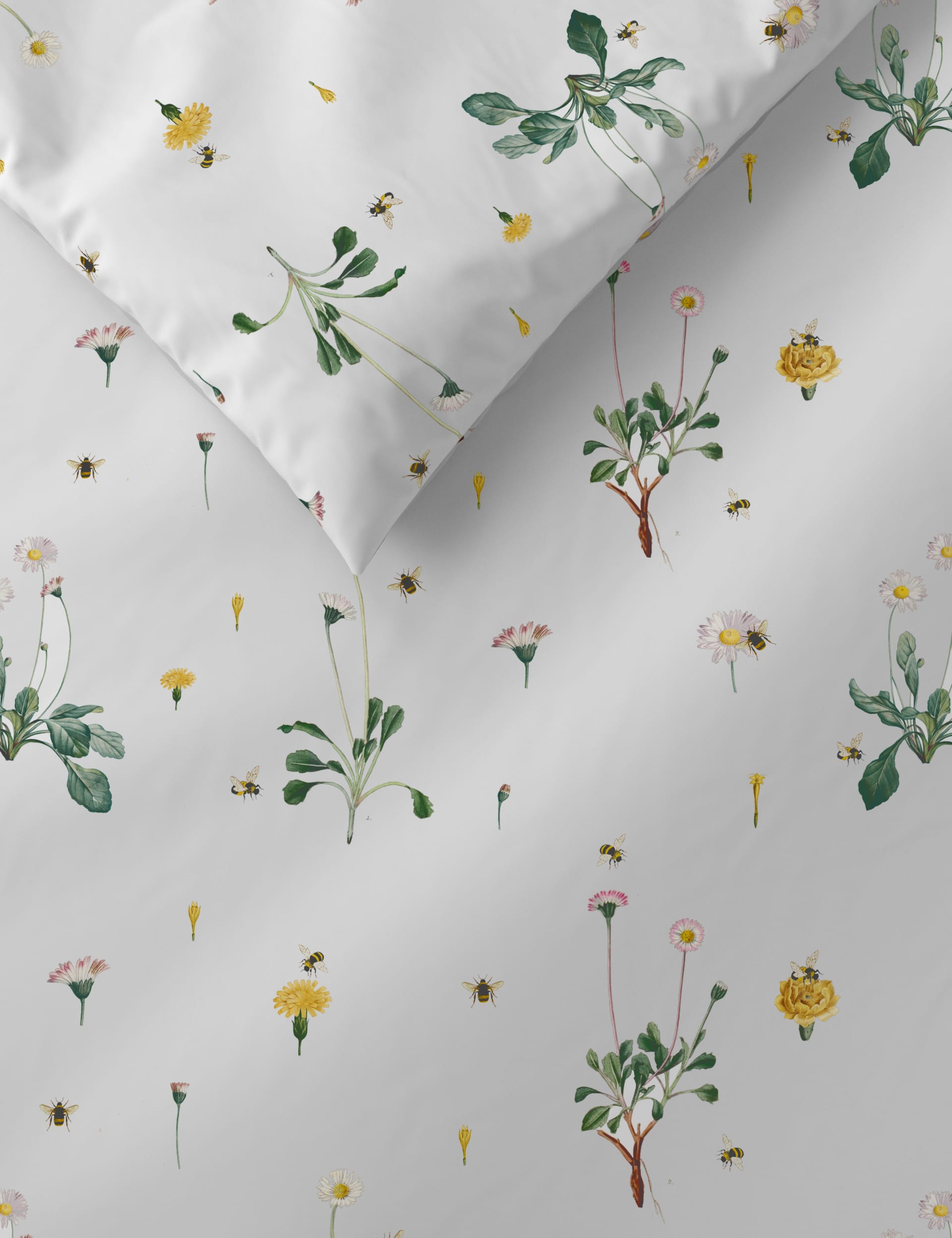 Pure Cotton Floral Bedding Set