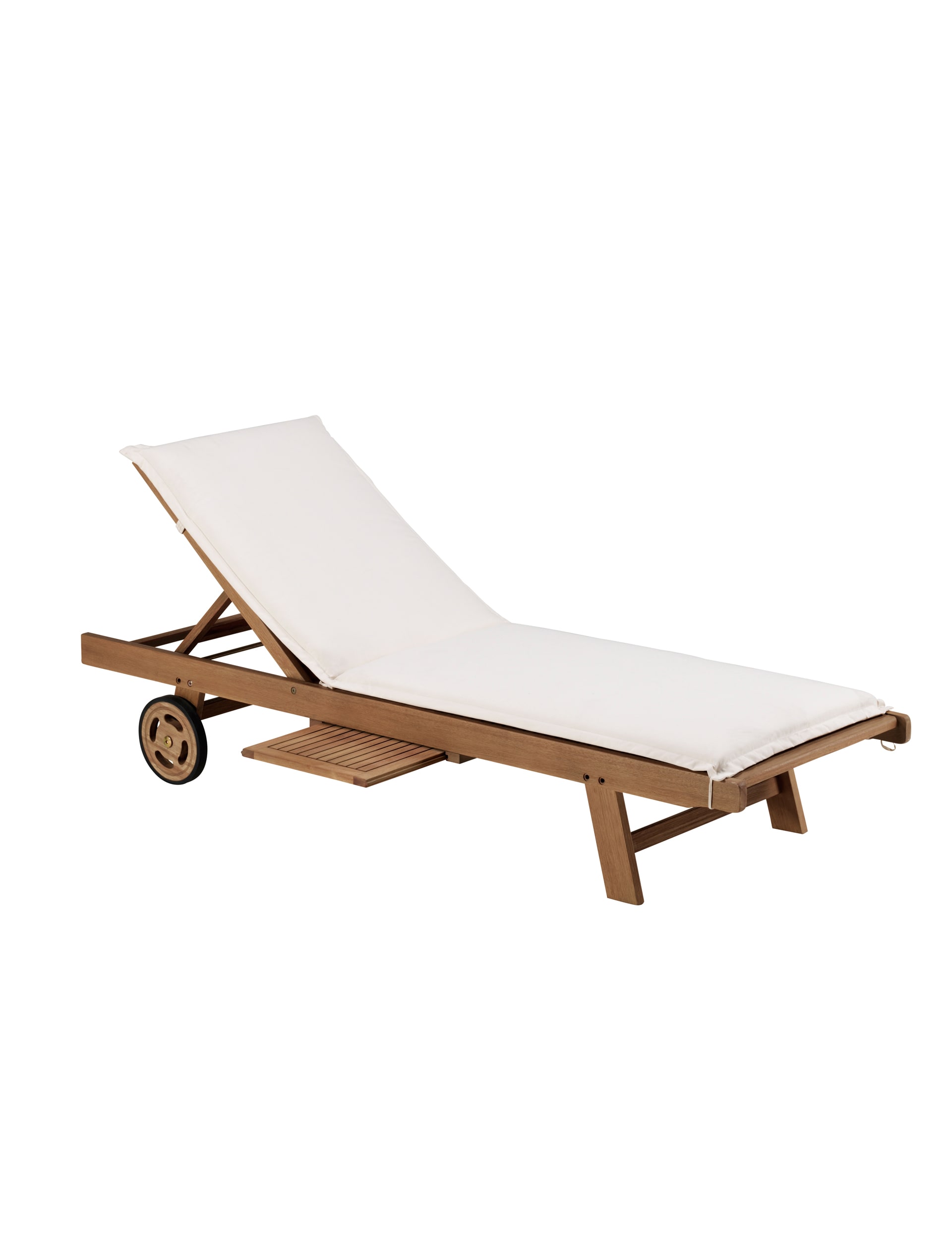 Nordina Sun Lounger with Cream Cushion M S