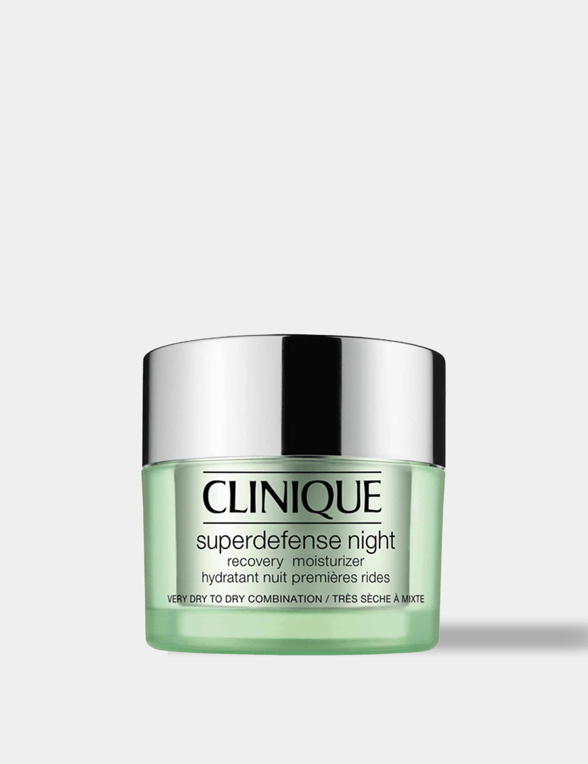 Clinique Superdefense Night Recovery Moisturizer Dry Combination Night Moisturiser 50ml