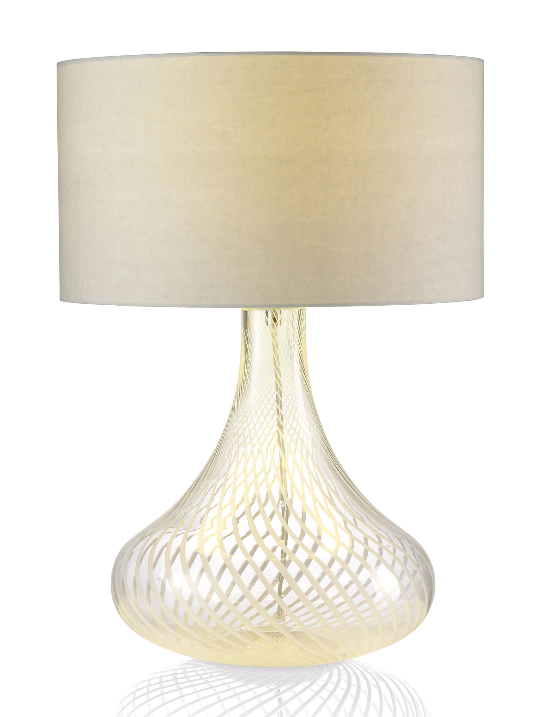 Swirl Teardrop Table Lamp Image 2 of 3