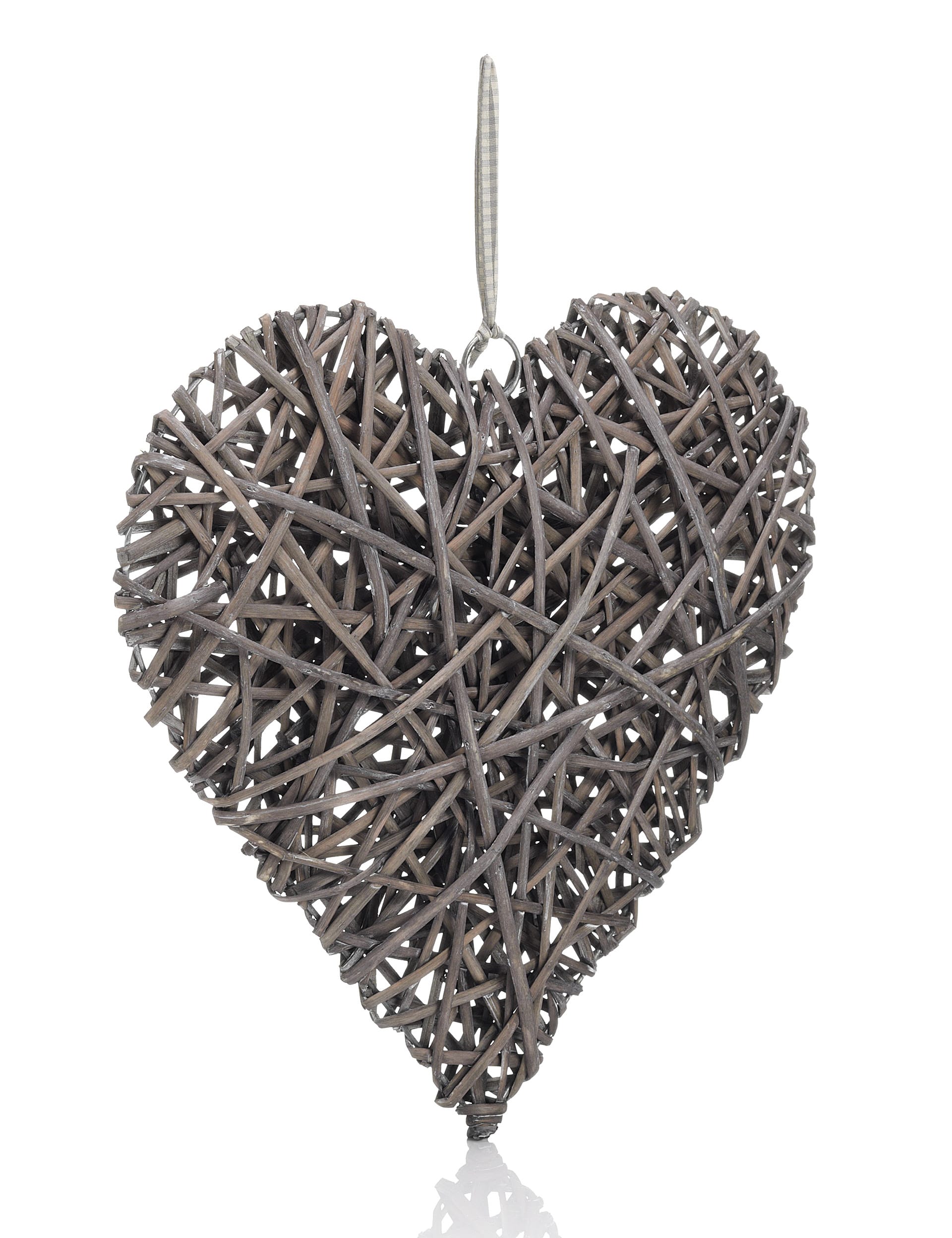 Hanging Wicker Heart Image 1 of 2
