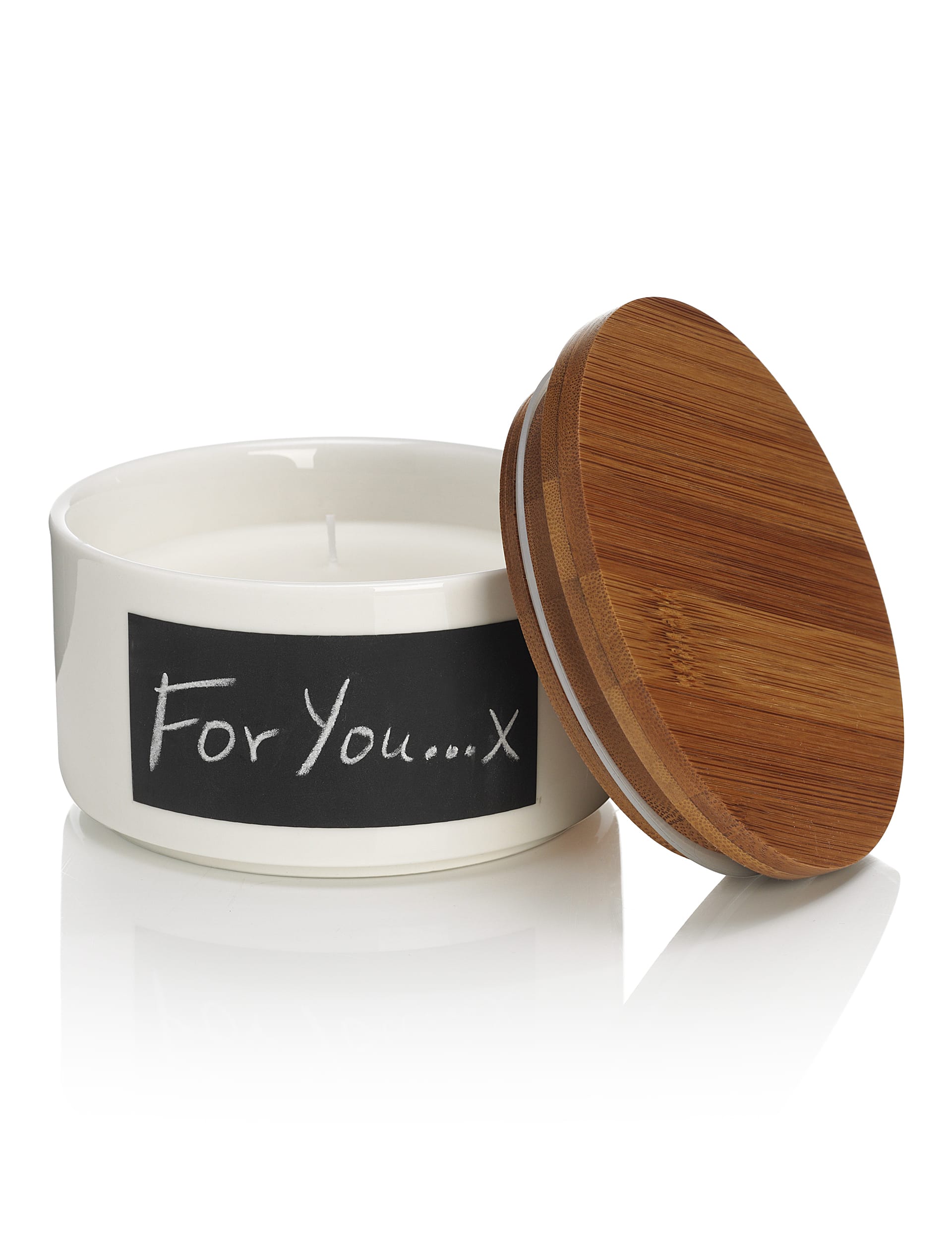 Rhubarb Filled Scented Candle Image 1 of 2