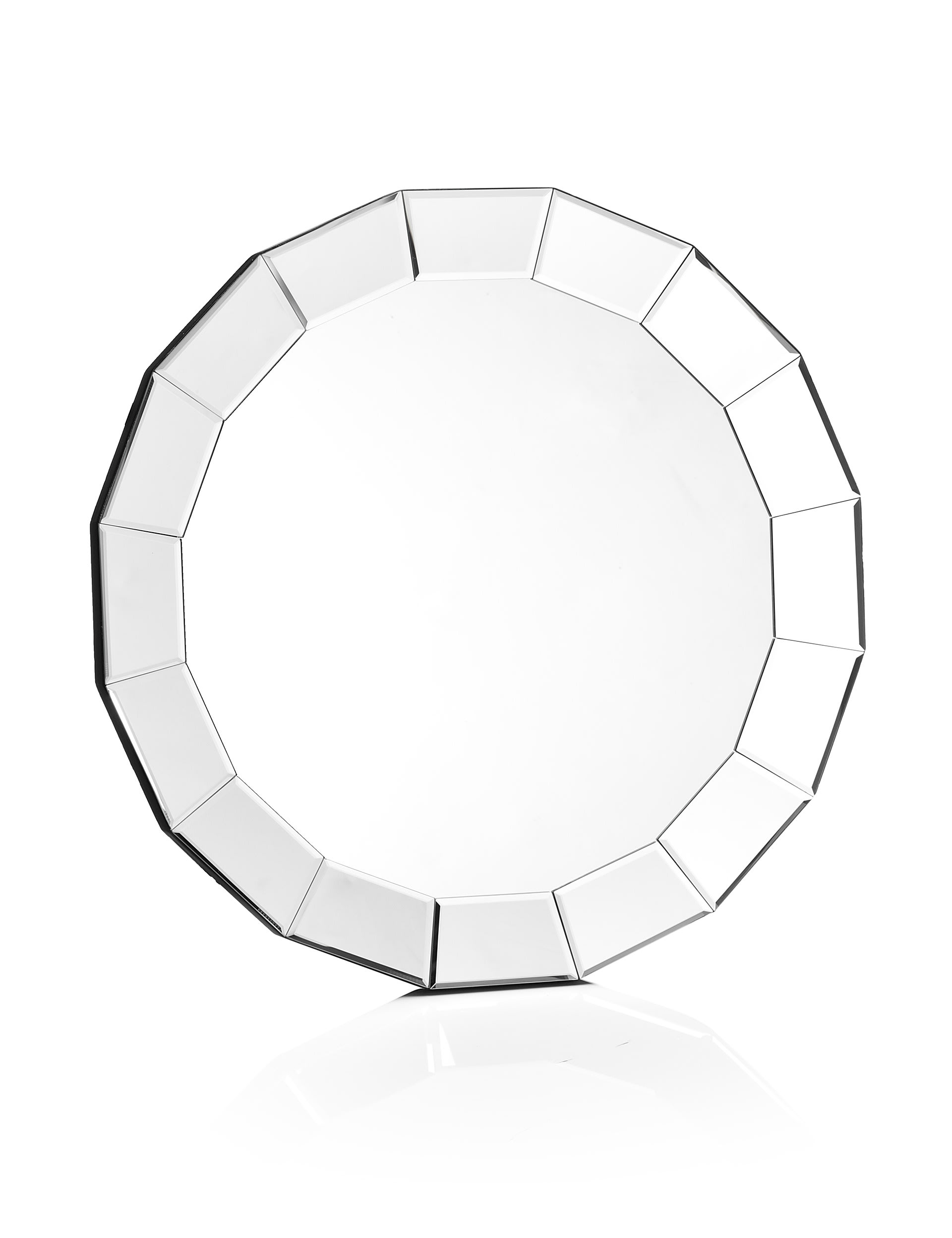 Facet Round Mirror Image 1 of 1