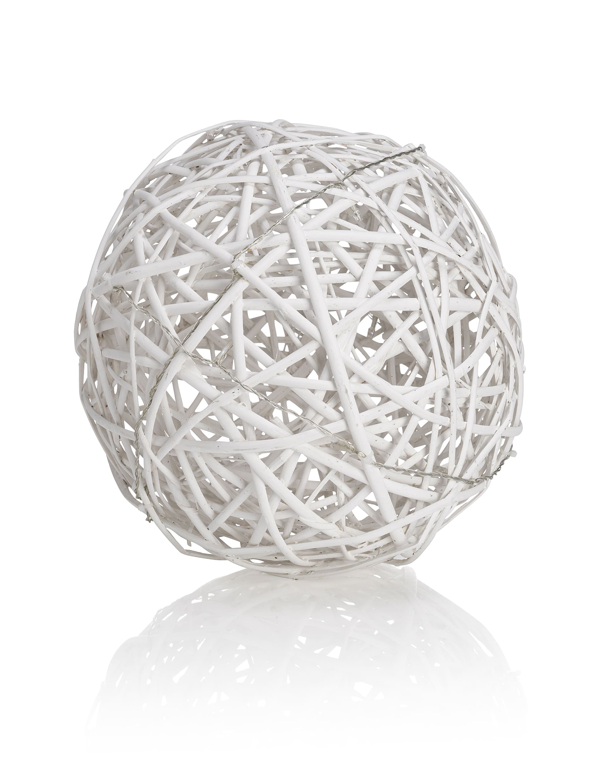 Large LED Wicker Ball Image 1 of 2