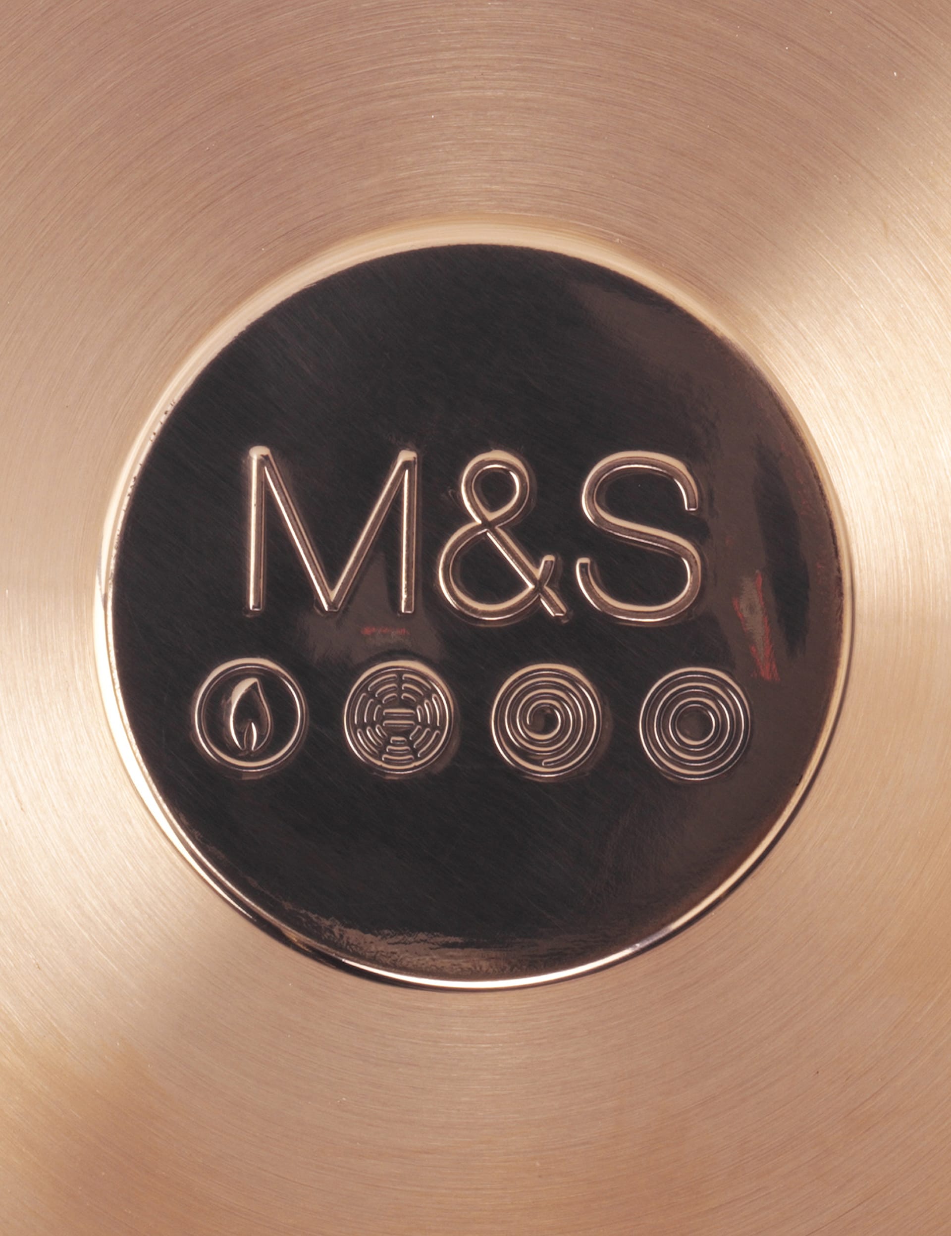 3 Piece Stainless Steel Copper Base Saucepan Set Image 2 of 4