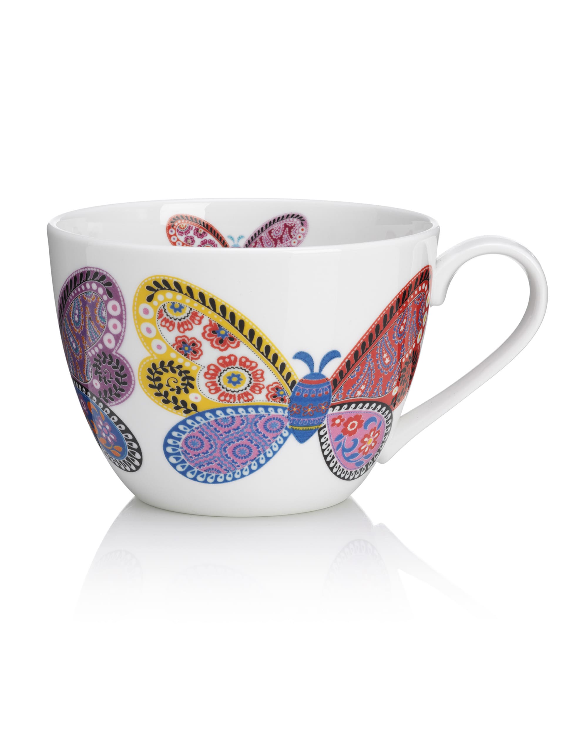 Jumbo Paisley Butterfly Mug Image 1 of 1
