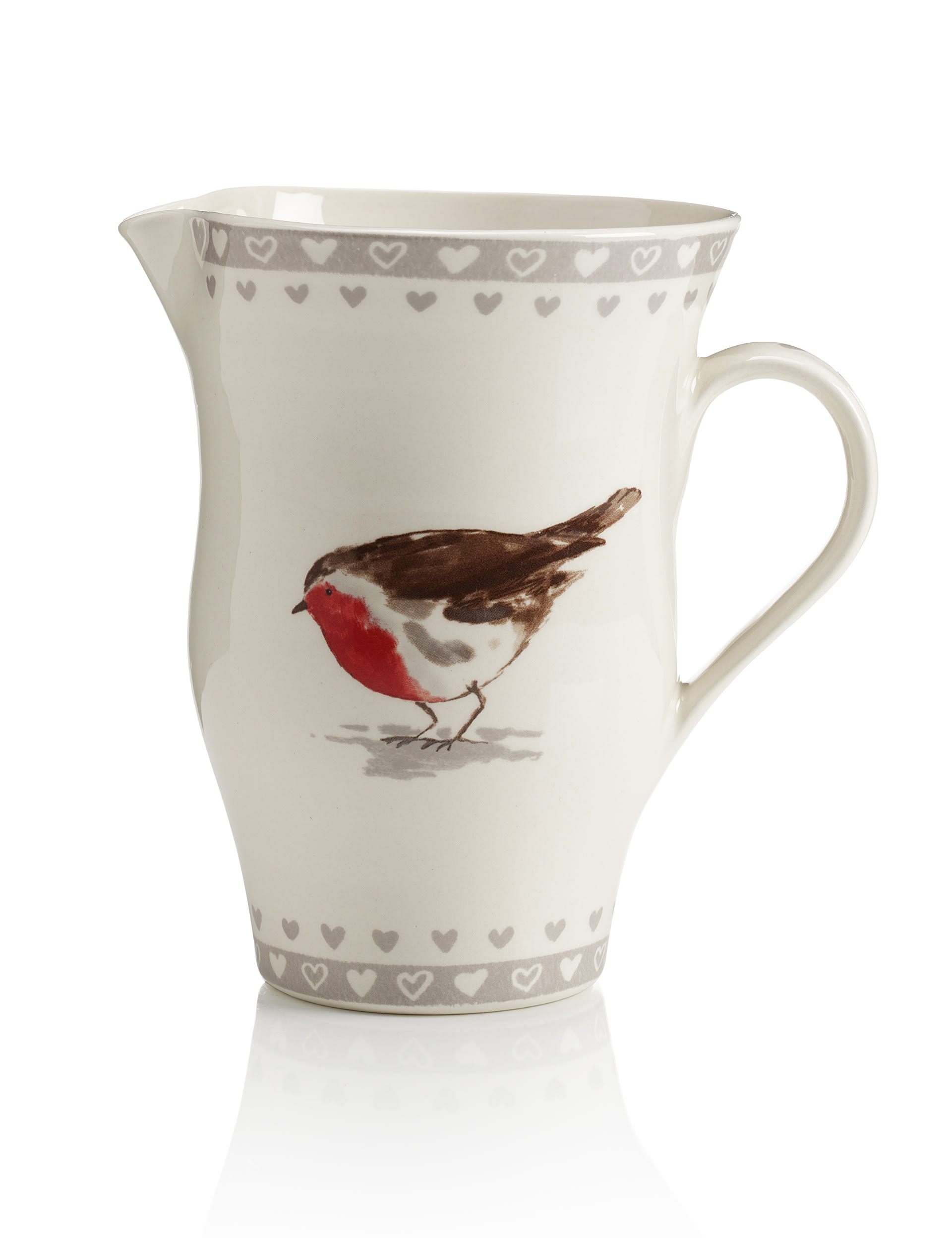 Winter Robin Jug Image 1 of 2
