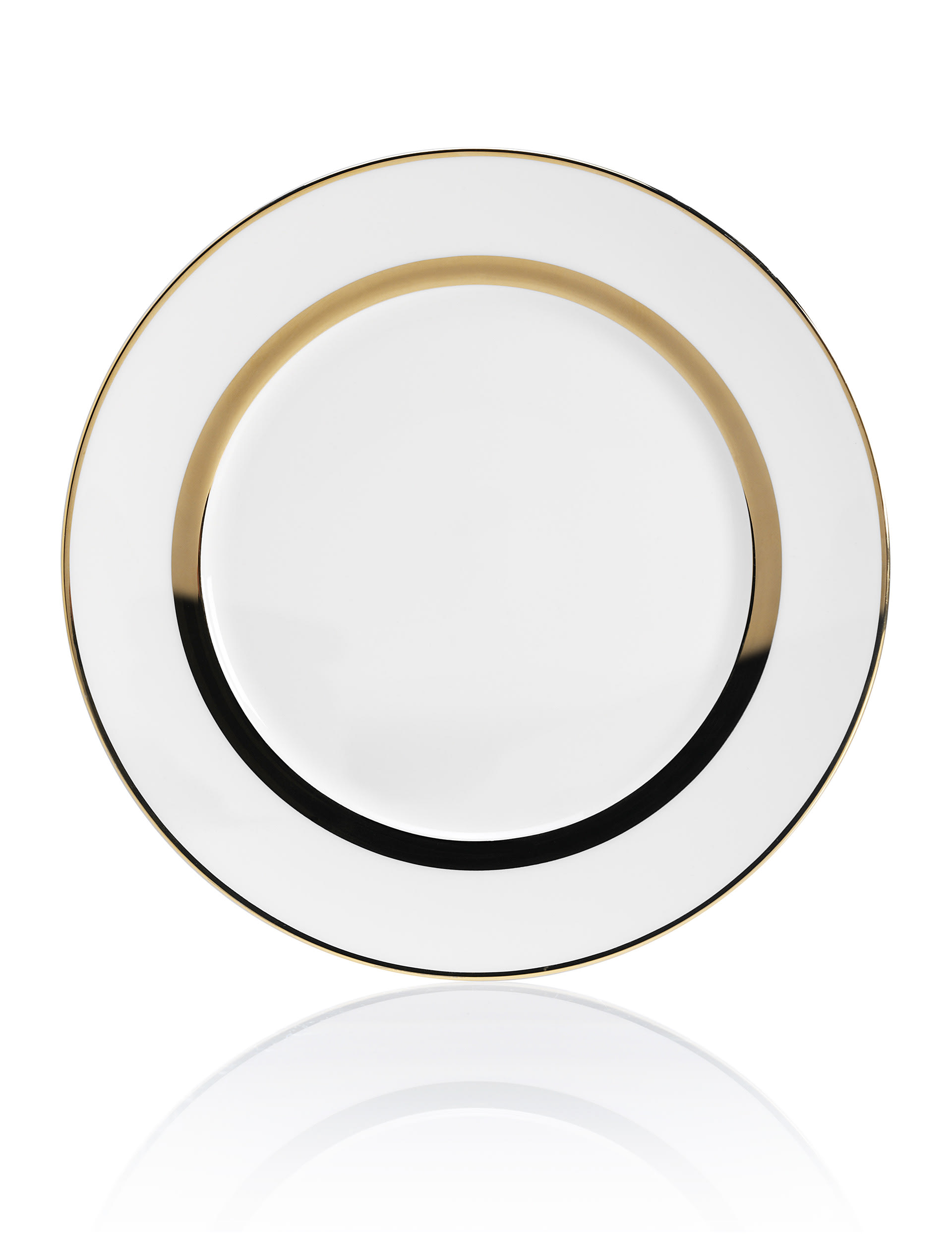 Luxe Banded Dinner Plate Image 1 of 2