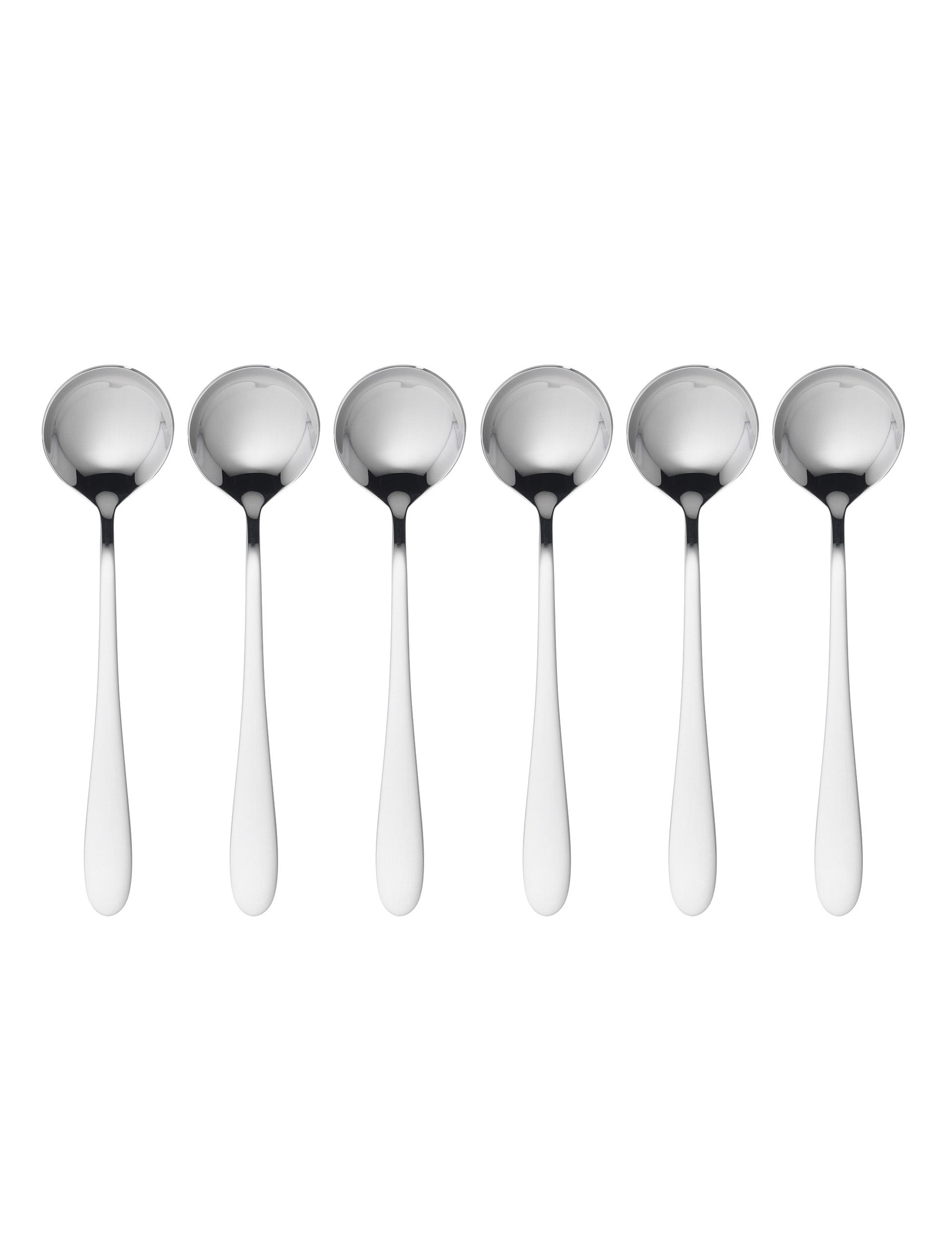 6 Soup Spoons Image 1 of 1