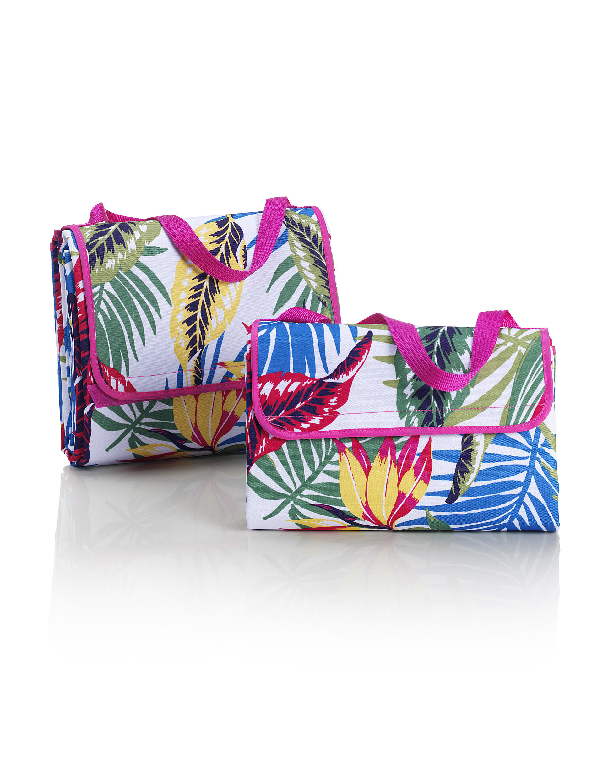 Floral Print Picnic Blanket Image 2 of 4