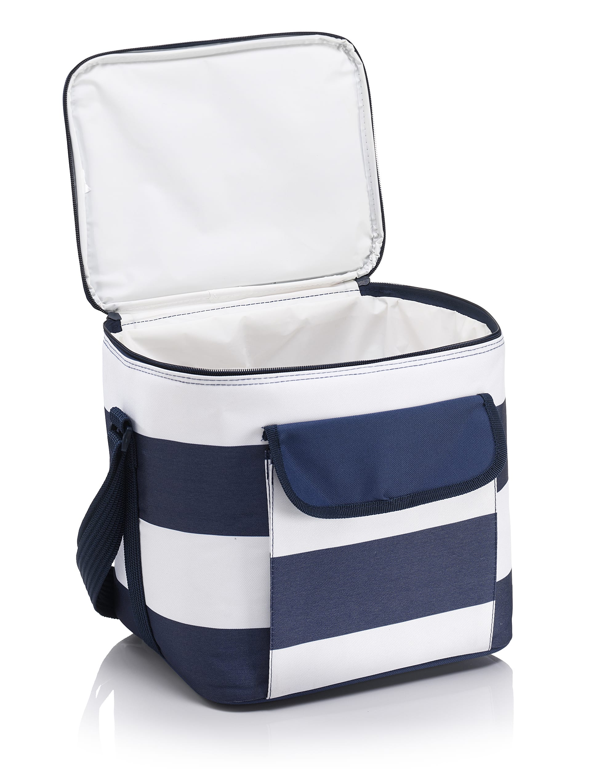 Wide Striped Medium Cool Bag Image 1 of 2