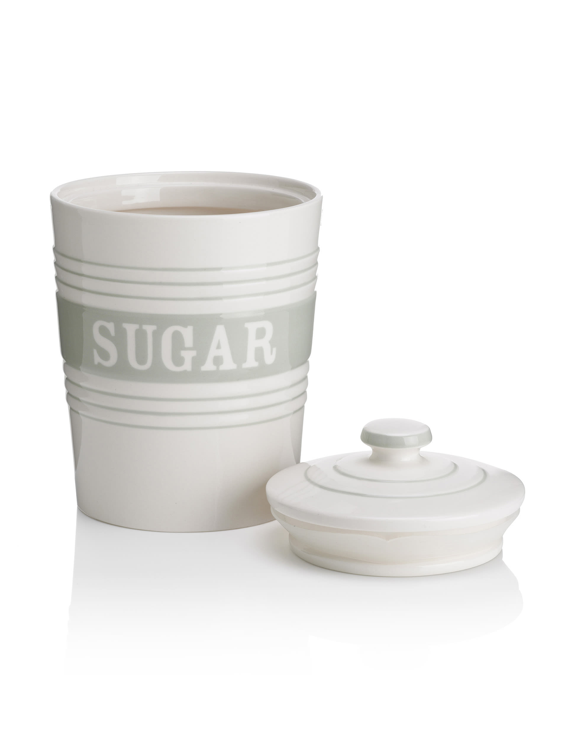 Striped Sugar Storage Jar Image 2 of 3
