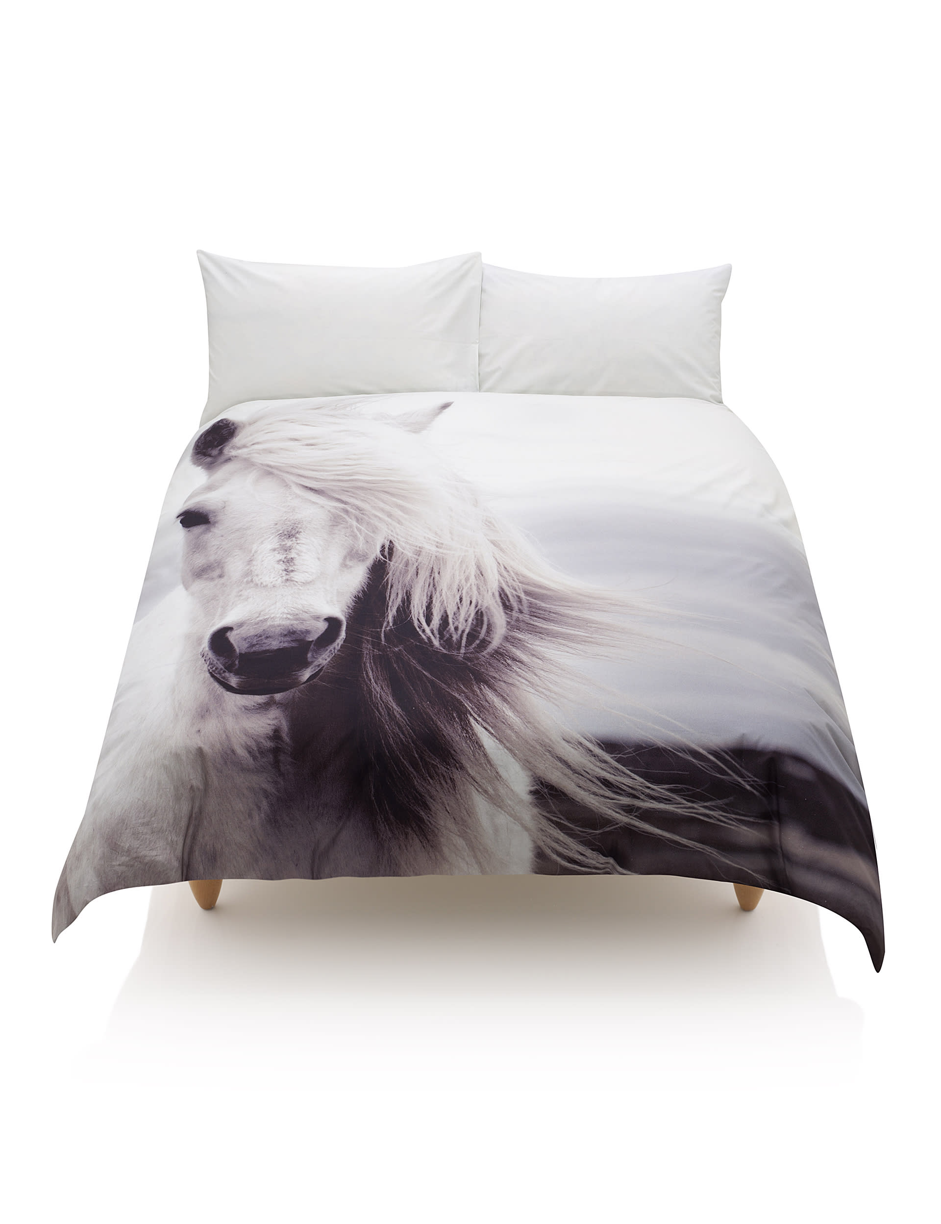 Digital Horse Print Bedding Set Image 1 of 2