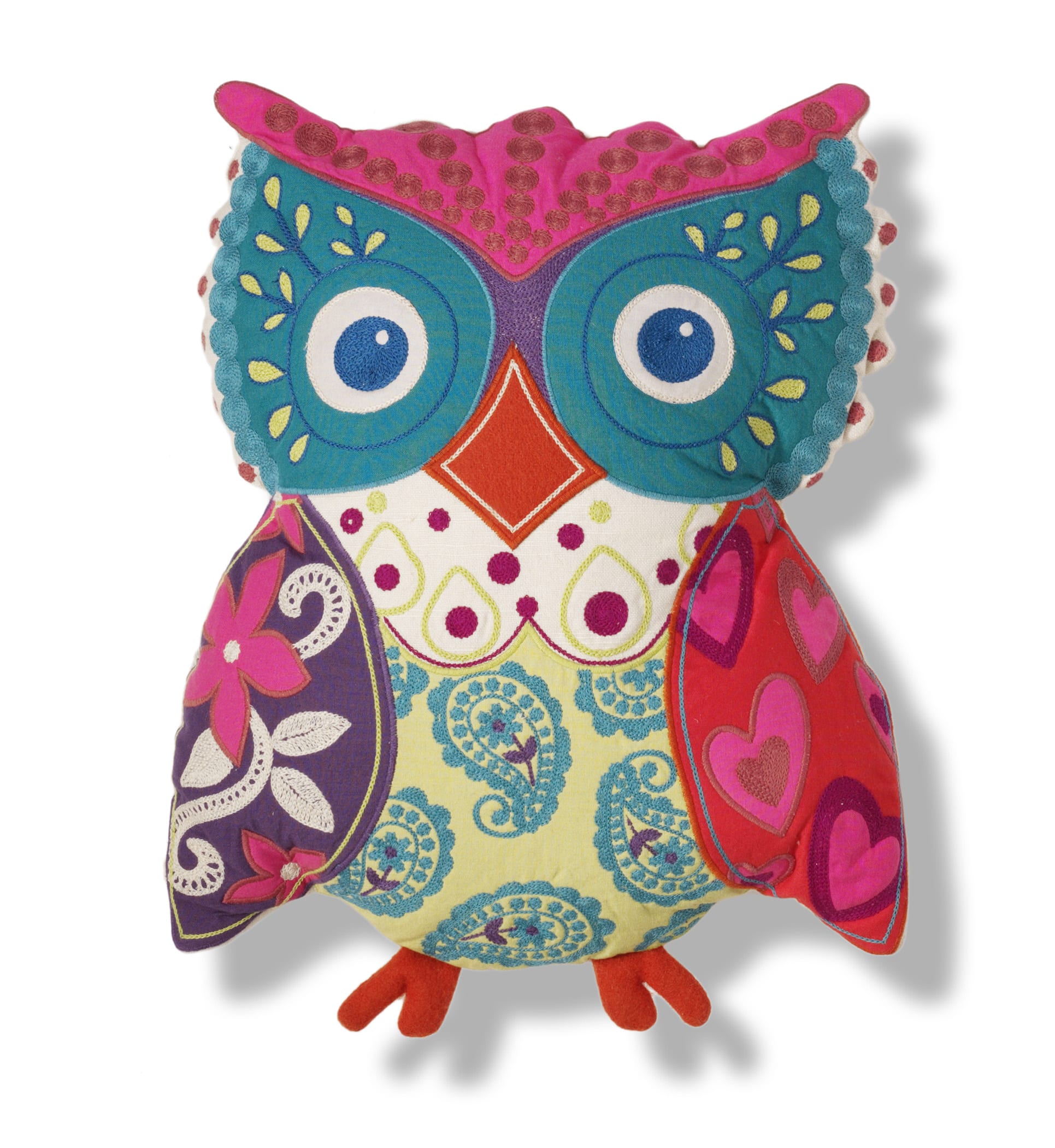 Paisley Owl Cushion Image 1 of 1