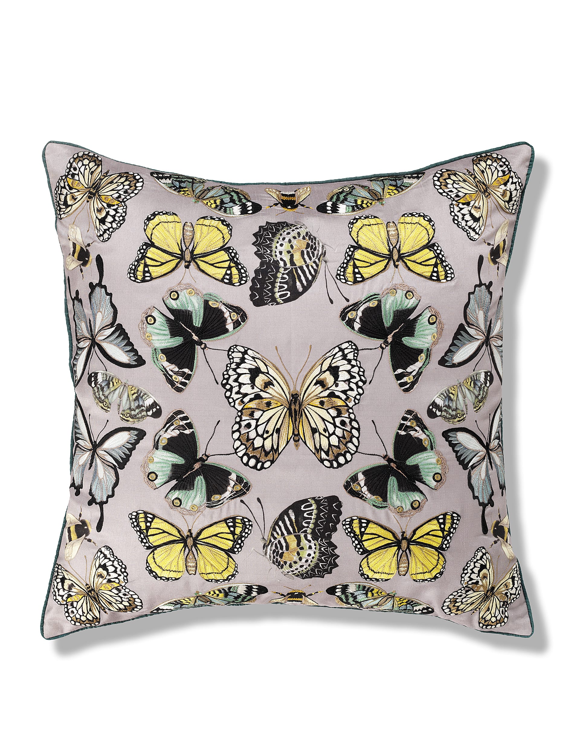 Embroidered Cushion - OCS - Butterfly