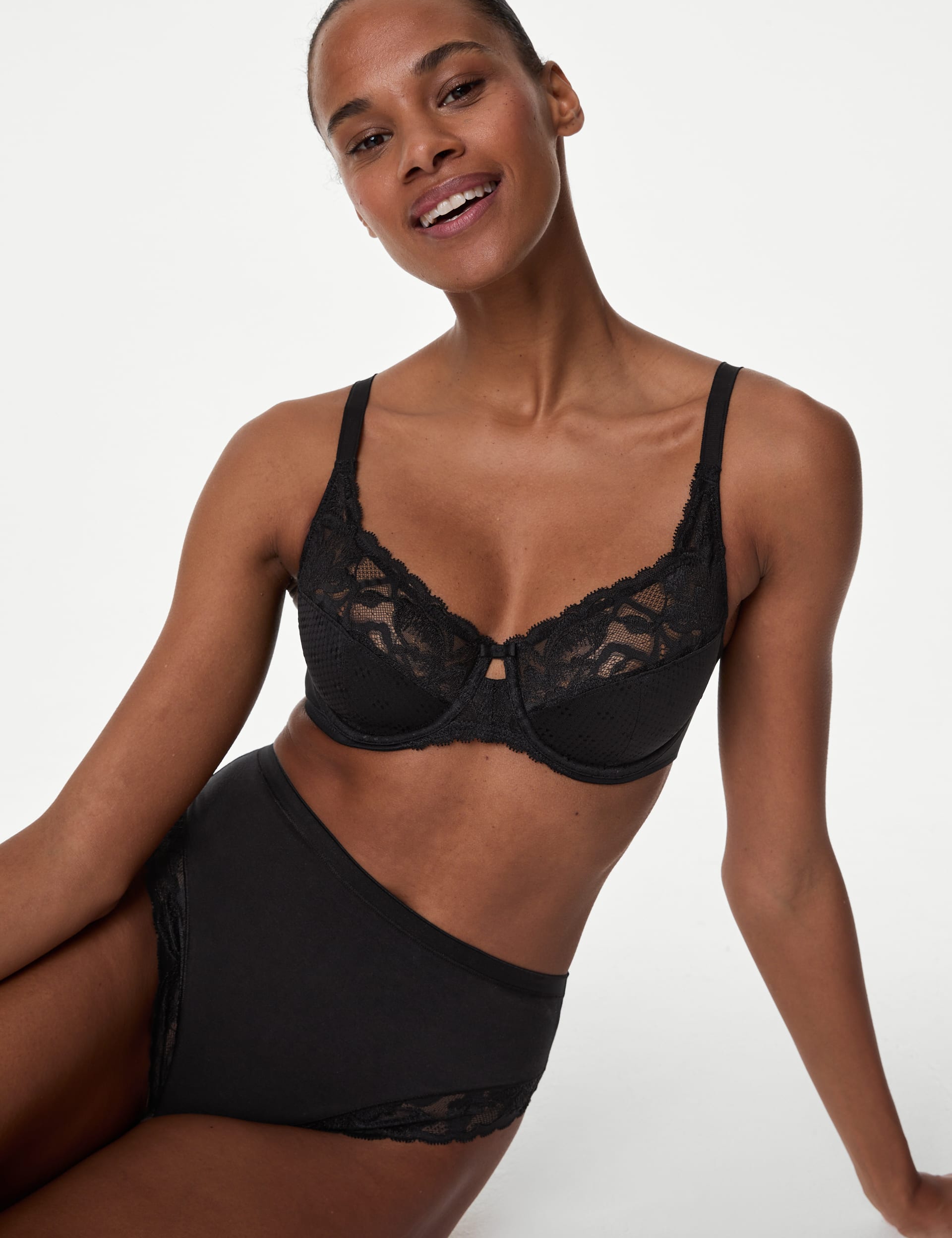 Wildblooms Wired Full Cup Bra Set A-E