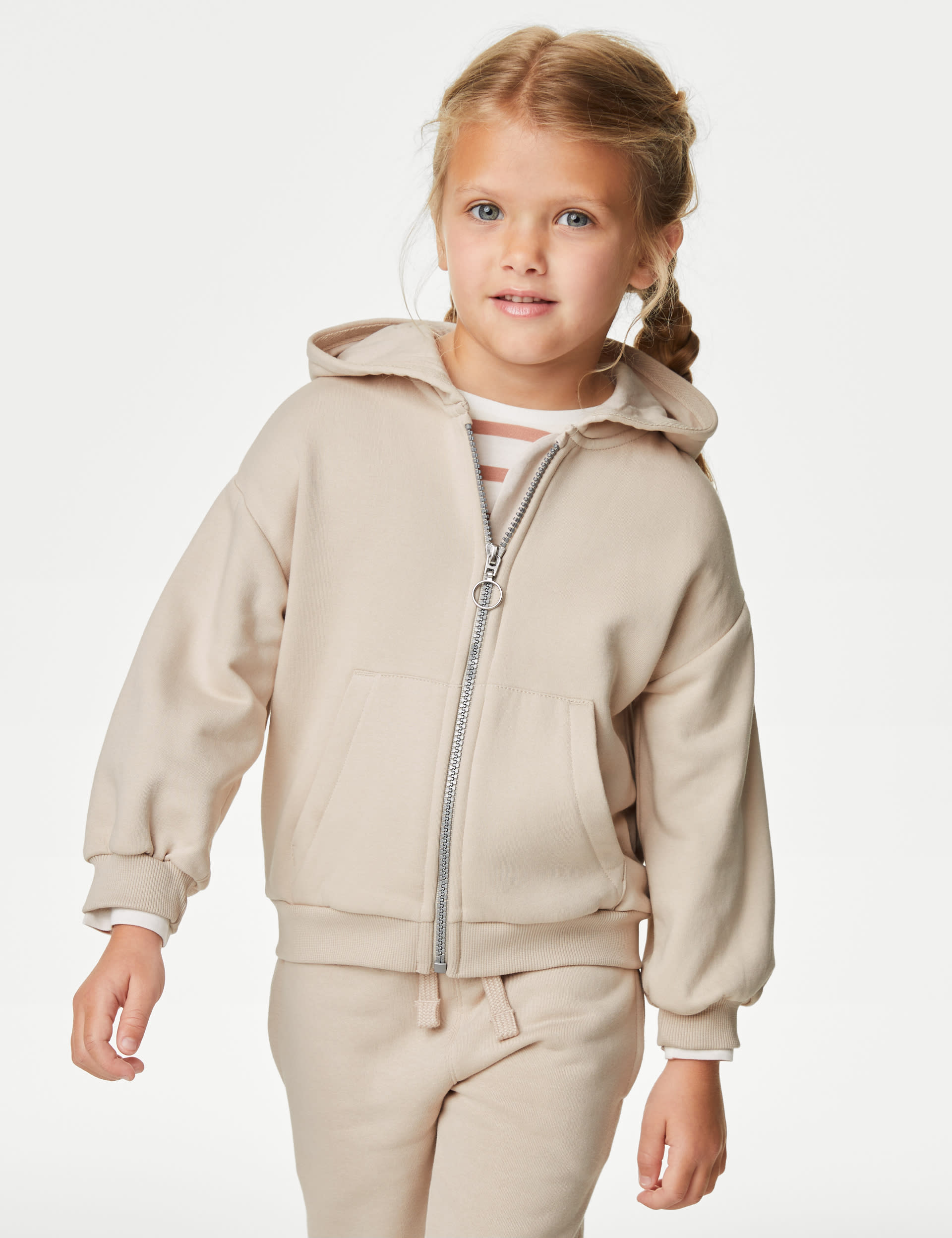 Girls Hoodie & Joggers Outfit | M&S