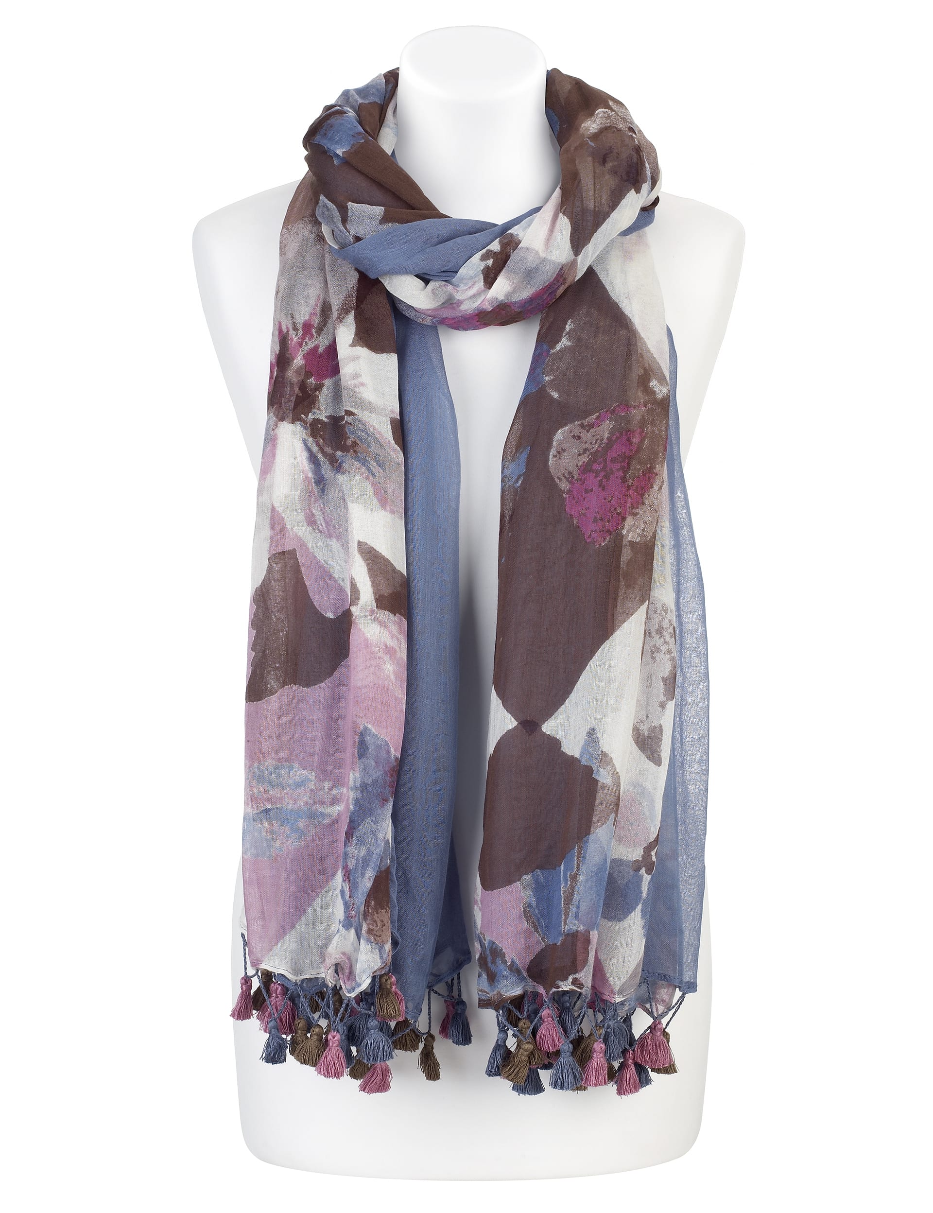 Lightweight Harlequin Scarf Image 1 of 2