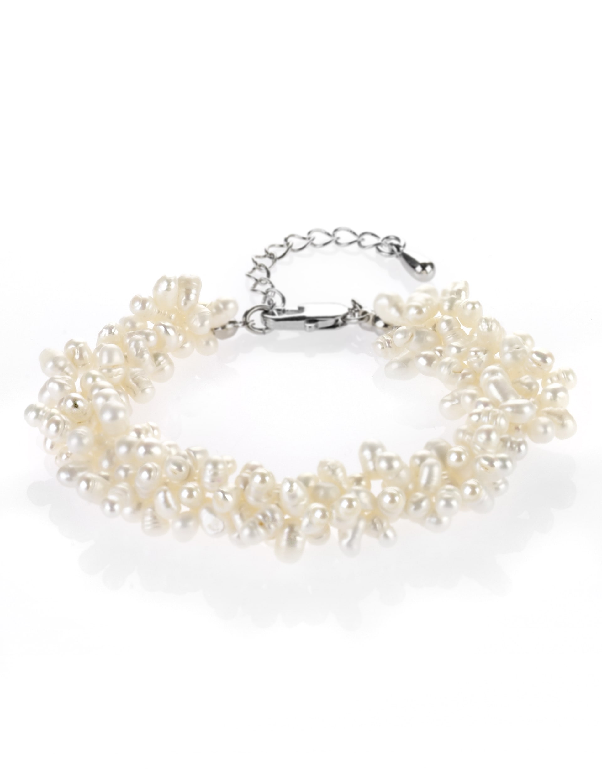 Fresh Water Pearl Cluster Bracelet Image 1 of 1