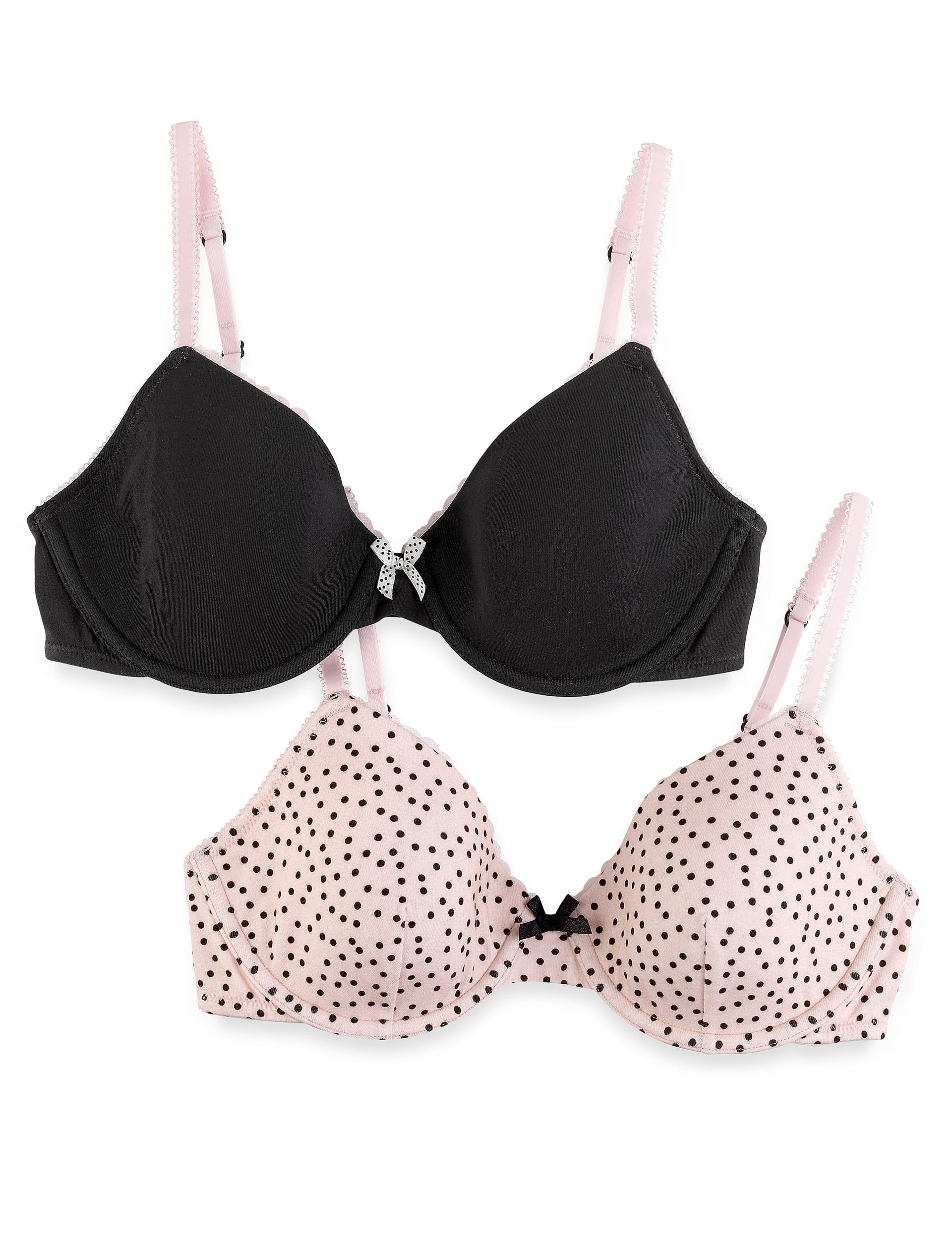 2 Pack Underwired Assorted A-D Bras Image 1 of 2