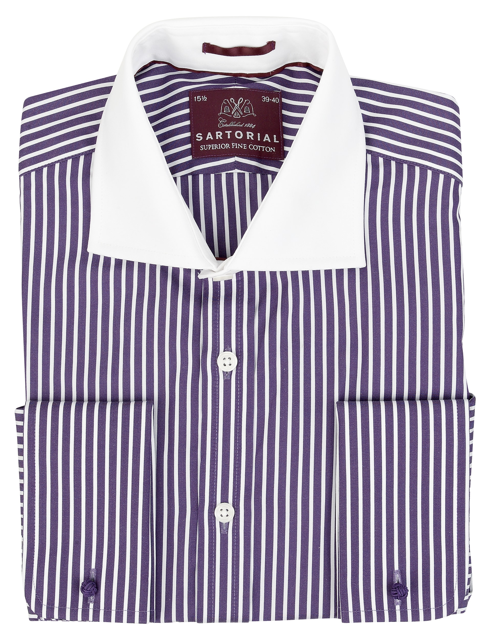 Pure Cotton Bold Striped Winchester Shirt | Sartorial | M&S