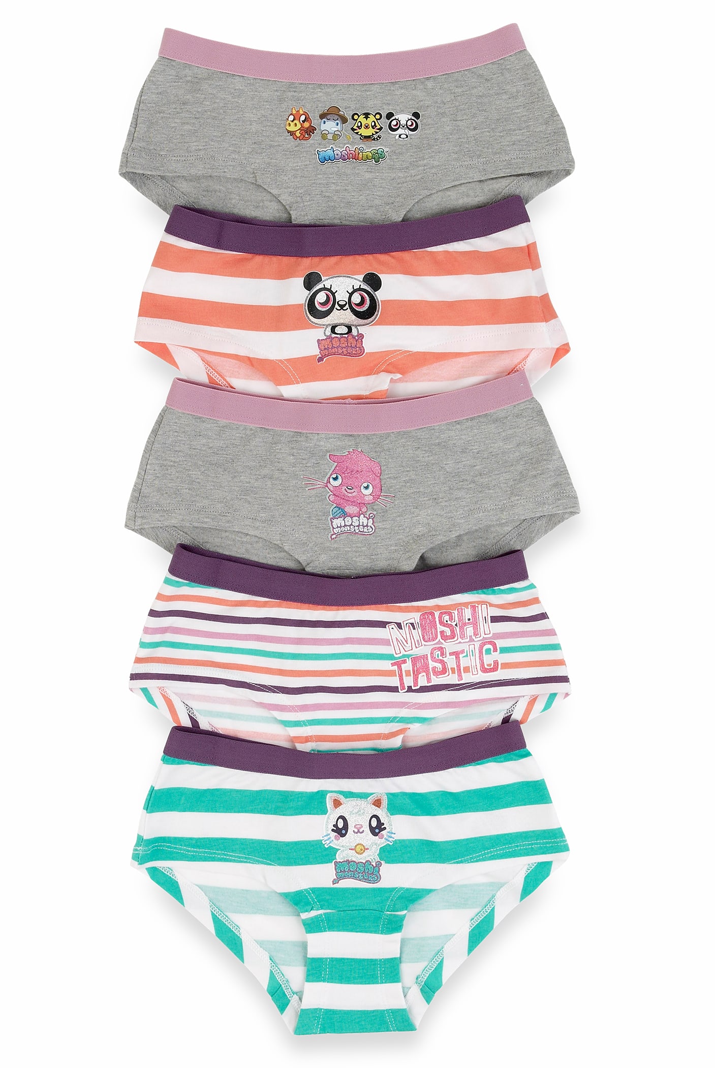 Cotton Rich Moshi Monsters Assorted Shorts Image 1 of 1