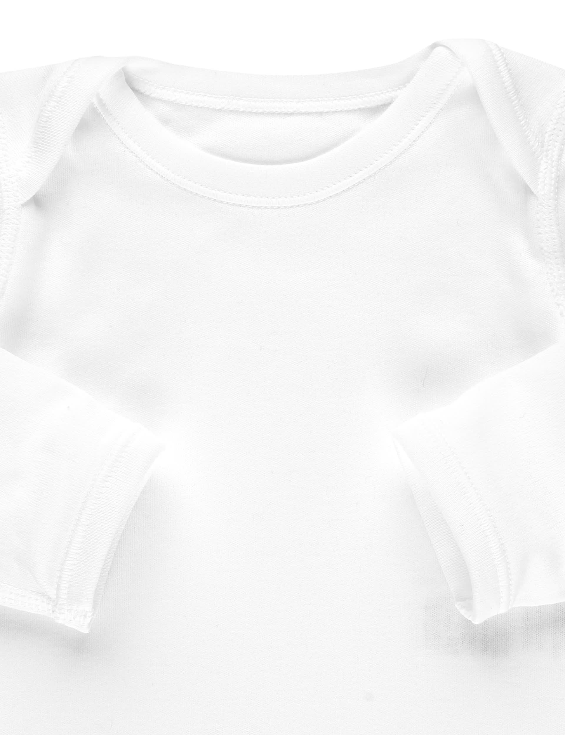 7 Pack Pure Cotton Long Sleeve Bodysuits Image 1 of 2