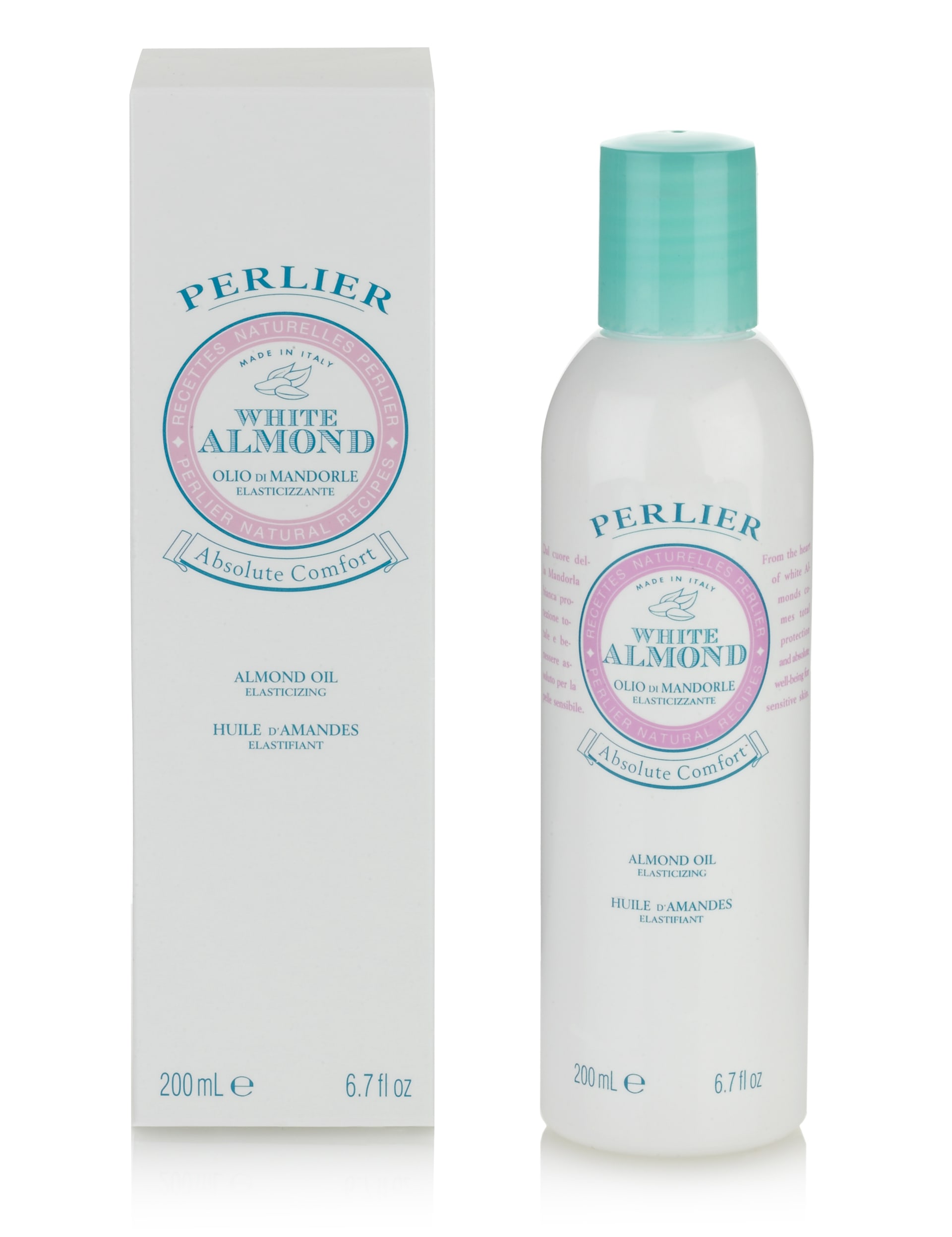 Perlier White Almond Elasticizing Almond Oil 200ml Image 1 of 2