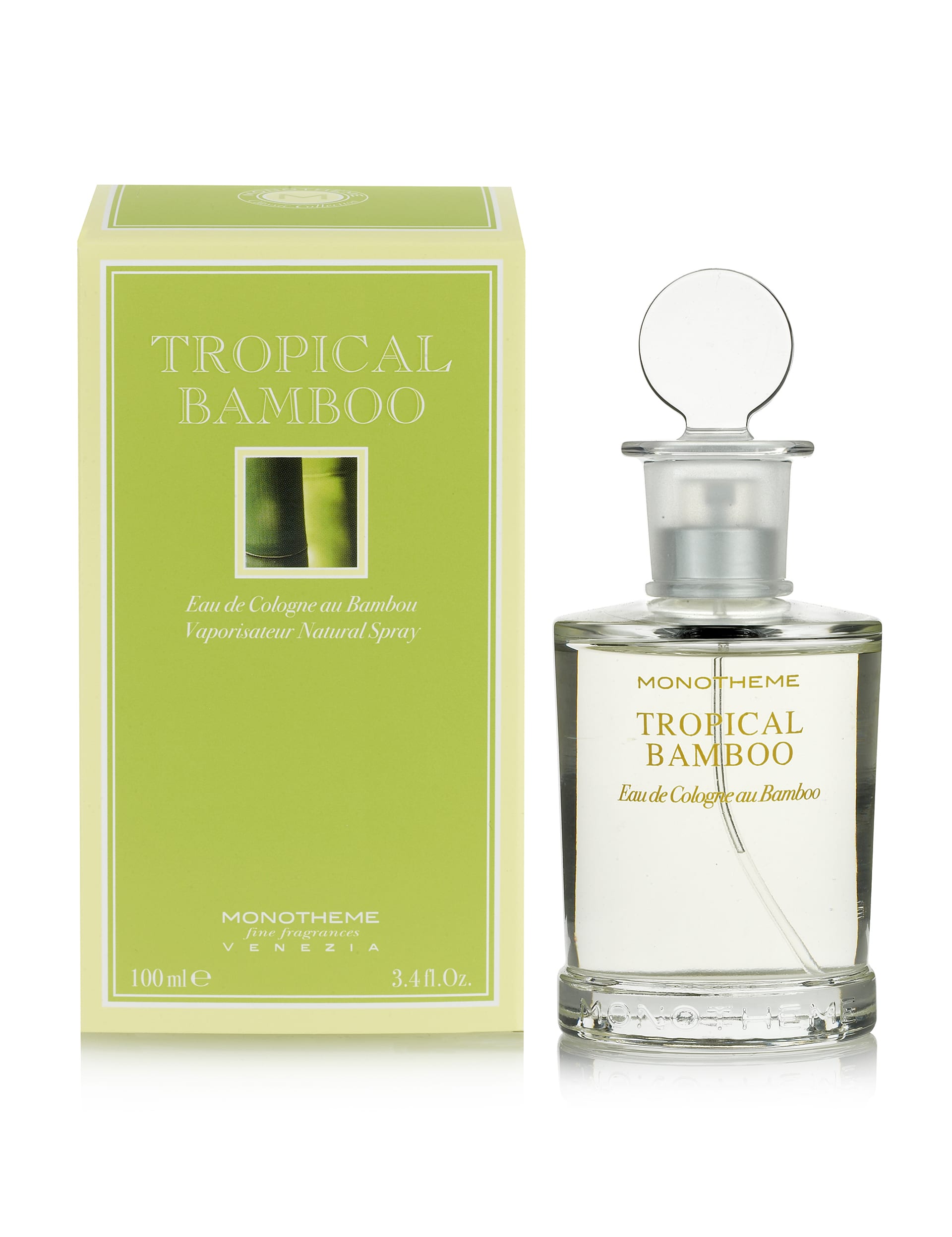 Classic Tropical Bamboo Eau de Cologne Unisex 100ml Image 1 of 2