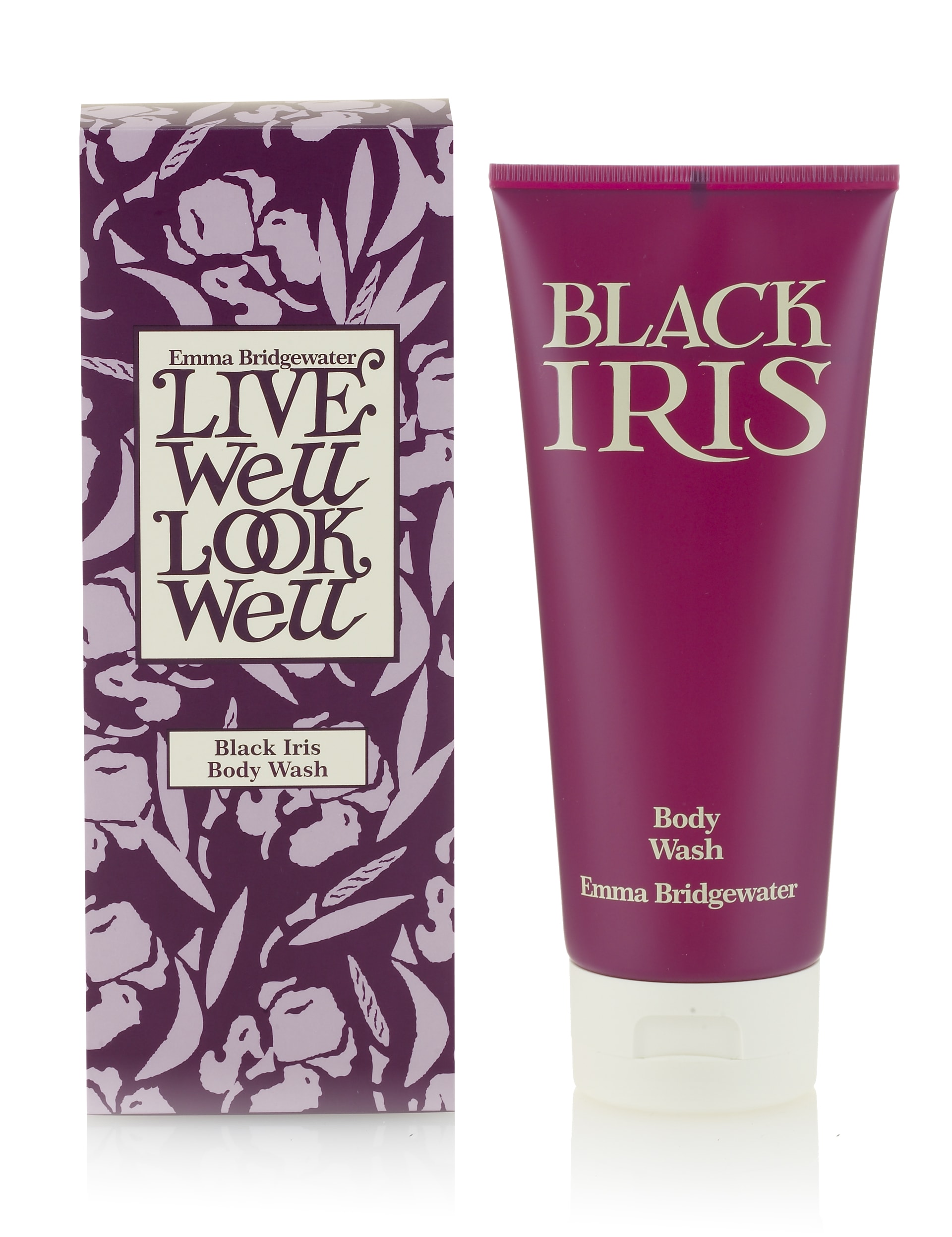 Black Iris Body Wash 200ml Image 1 of 2