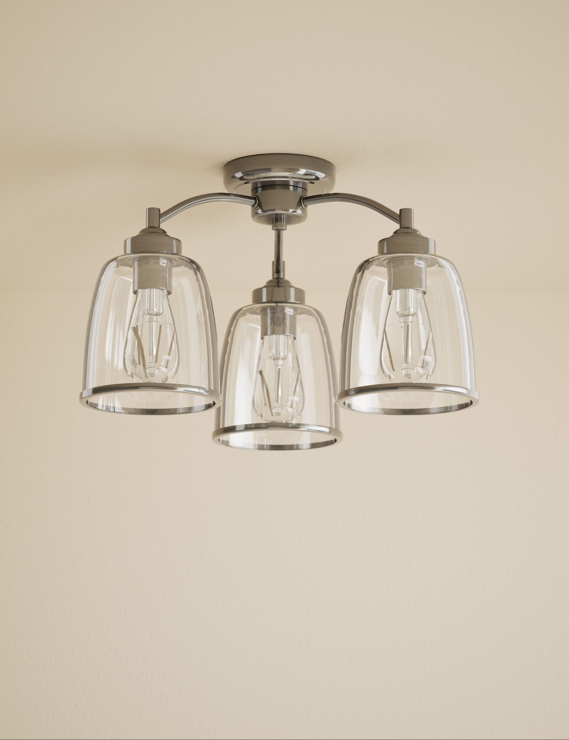 Silver Ceiling Lights at M&S