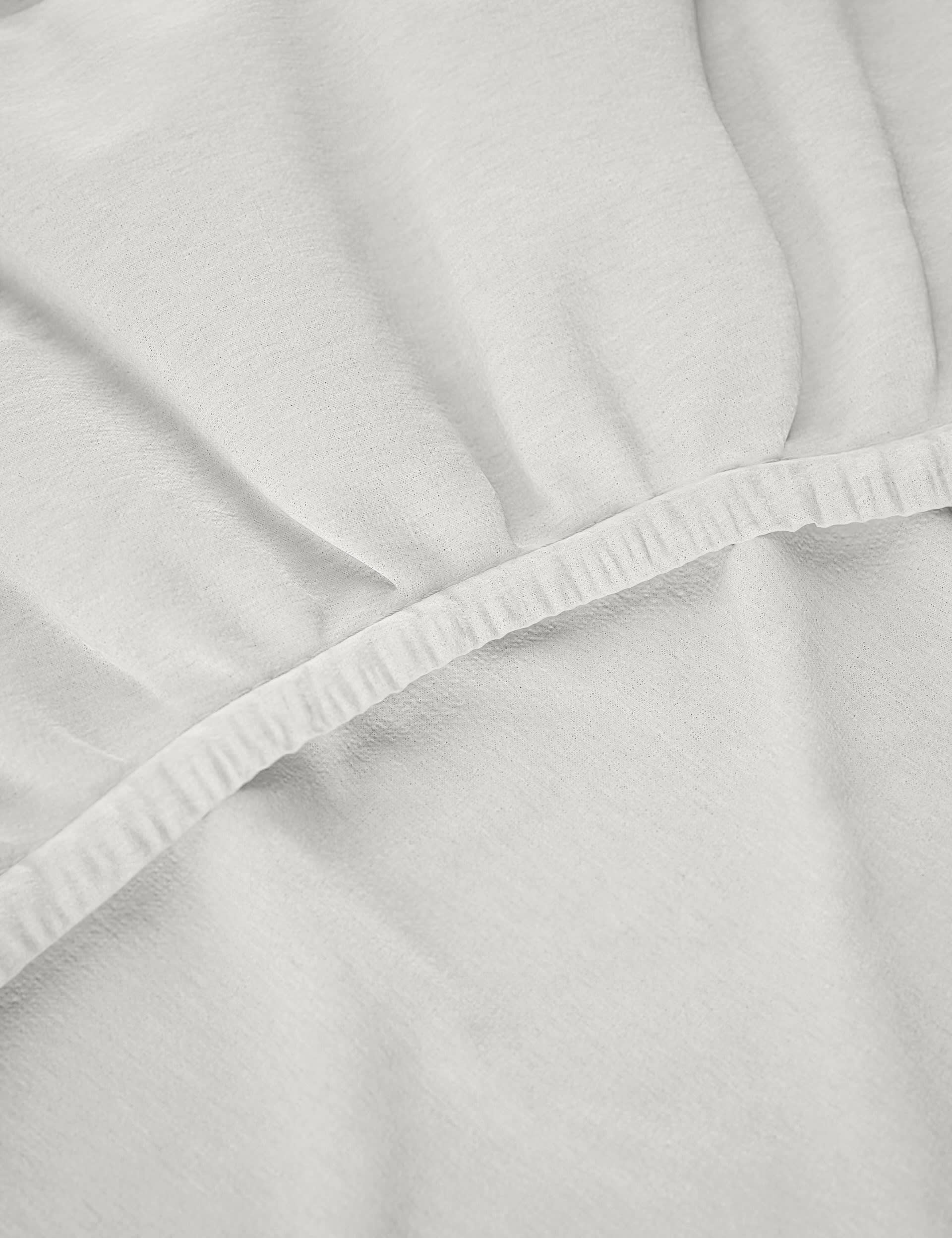 Pure Brushed Cotton Fitted Sheet