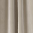 Velvet Pencil Pleat Temperature Smart Curtains - champagne