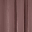 Velvet Pencil Pleat Temperature Smart Curtains - mauve