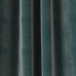 Velvet Eyelet Temperature Smart Curtains - teal