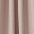 Brushed Eyelet Ultra Temperature Smart Blackout Curtains - blush