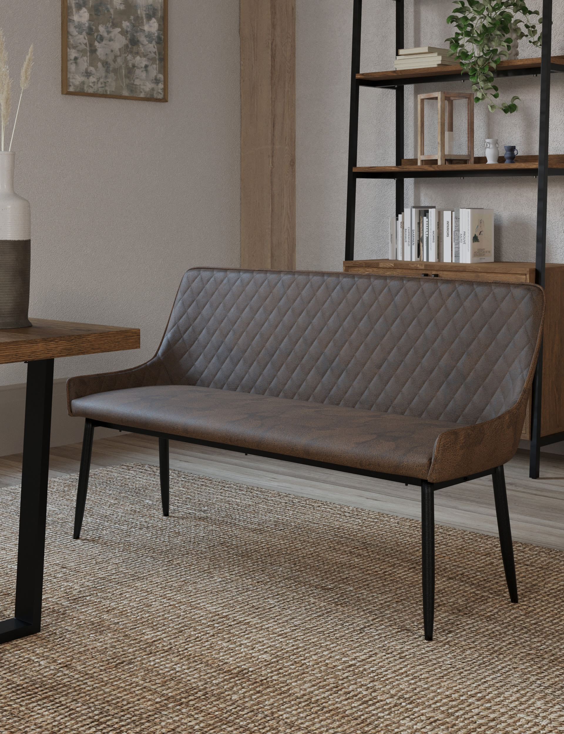 Braxton Dining Bench | M&S