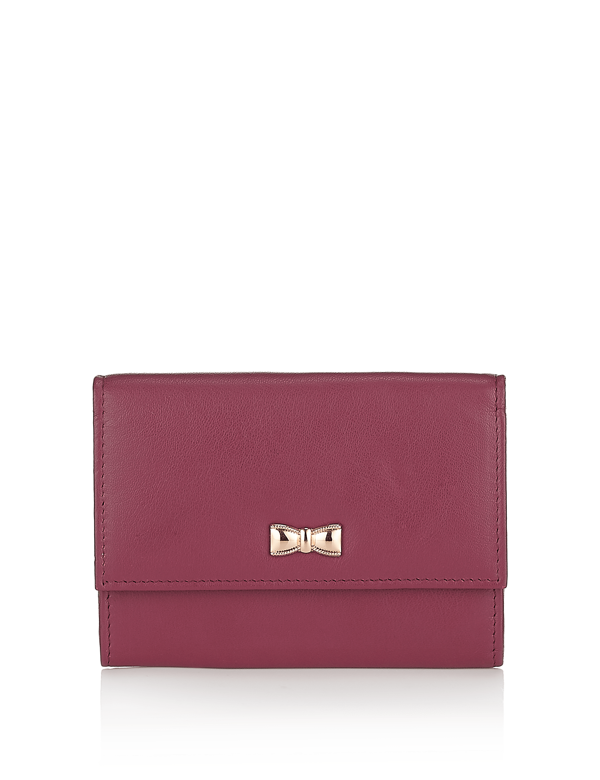 Leather Bow Purse with Cardsafe™ Image 2 of 6