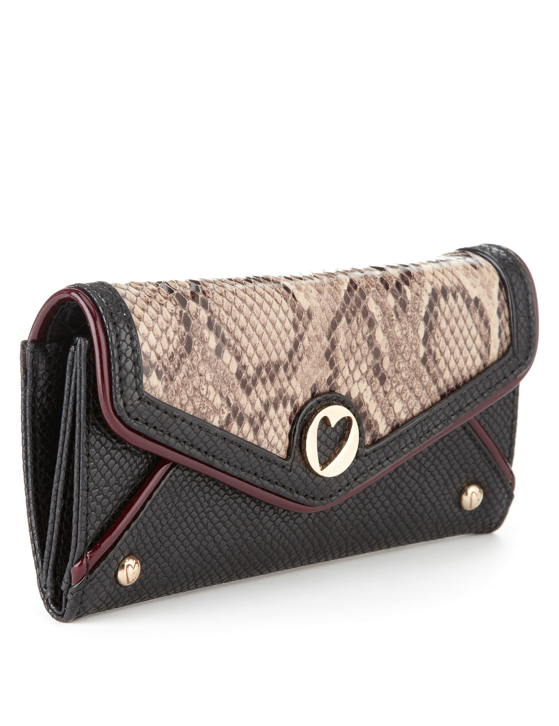 Faux Snakeskin Design Purse Per Una M S