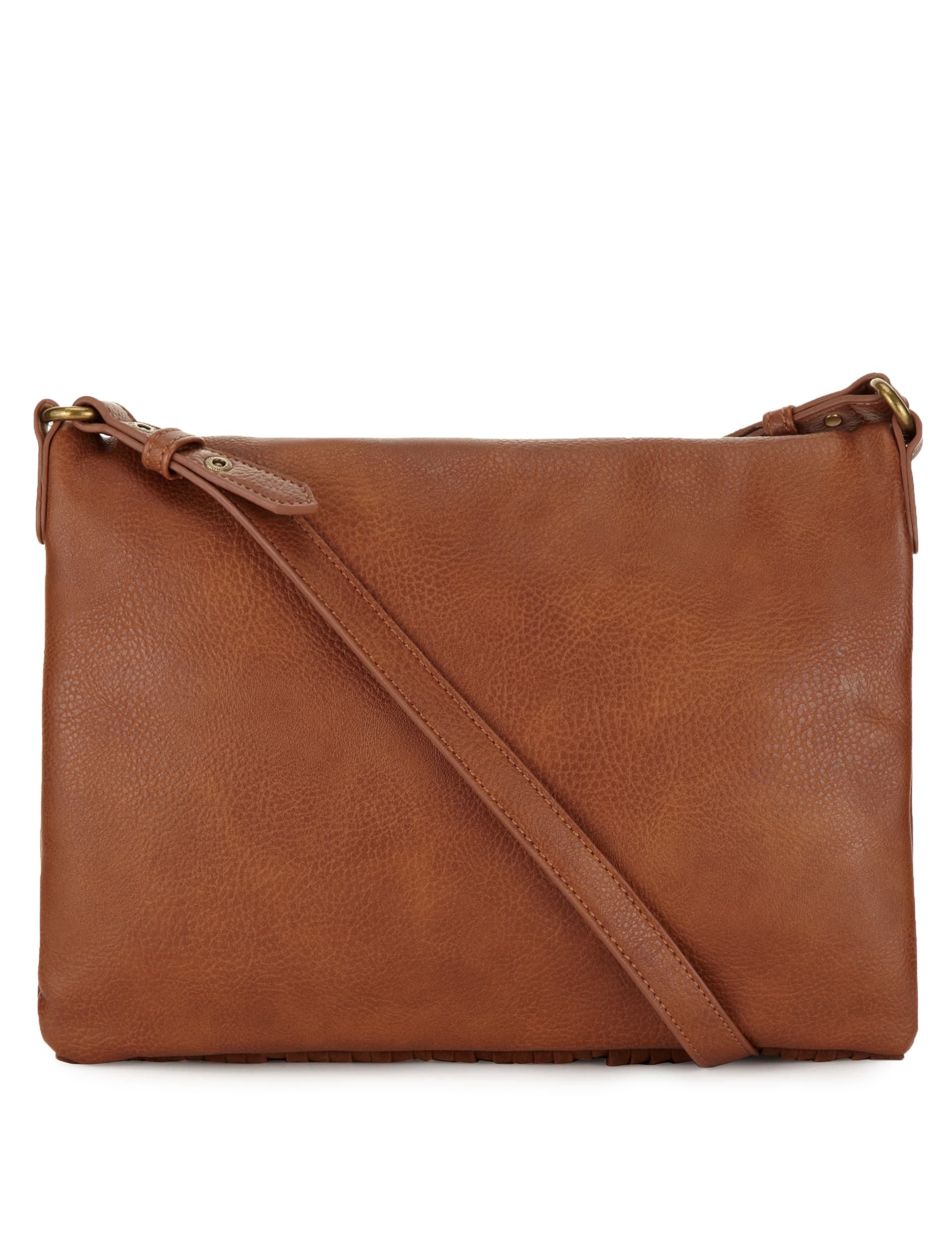 Fringed Messenger Bag Image 2 of 5