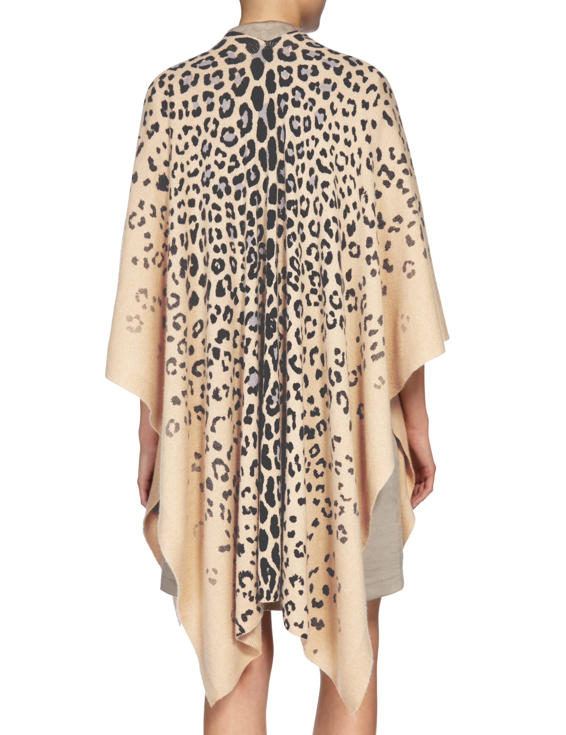 Pure Cashmere Animal Print Wrap Image 2 of 3
